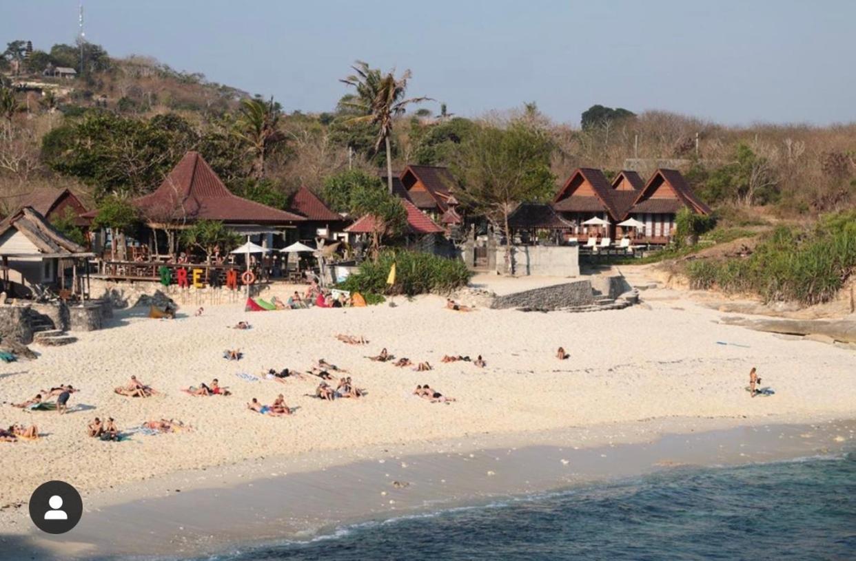 D'Byas Dream Beach Club And Villa Lembongan Eksteriør billede