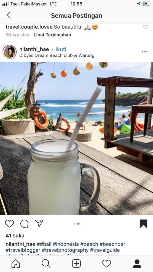 D'Byas Dream Beach Club And Villa Lembongan Eksteriør billede