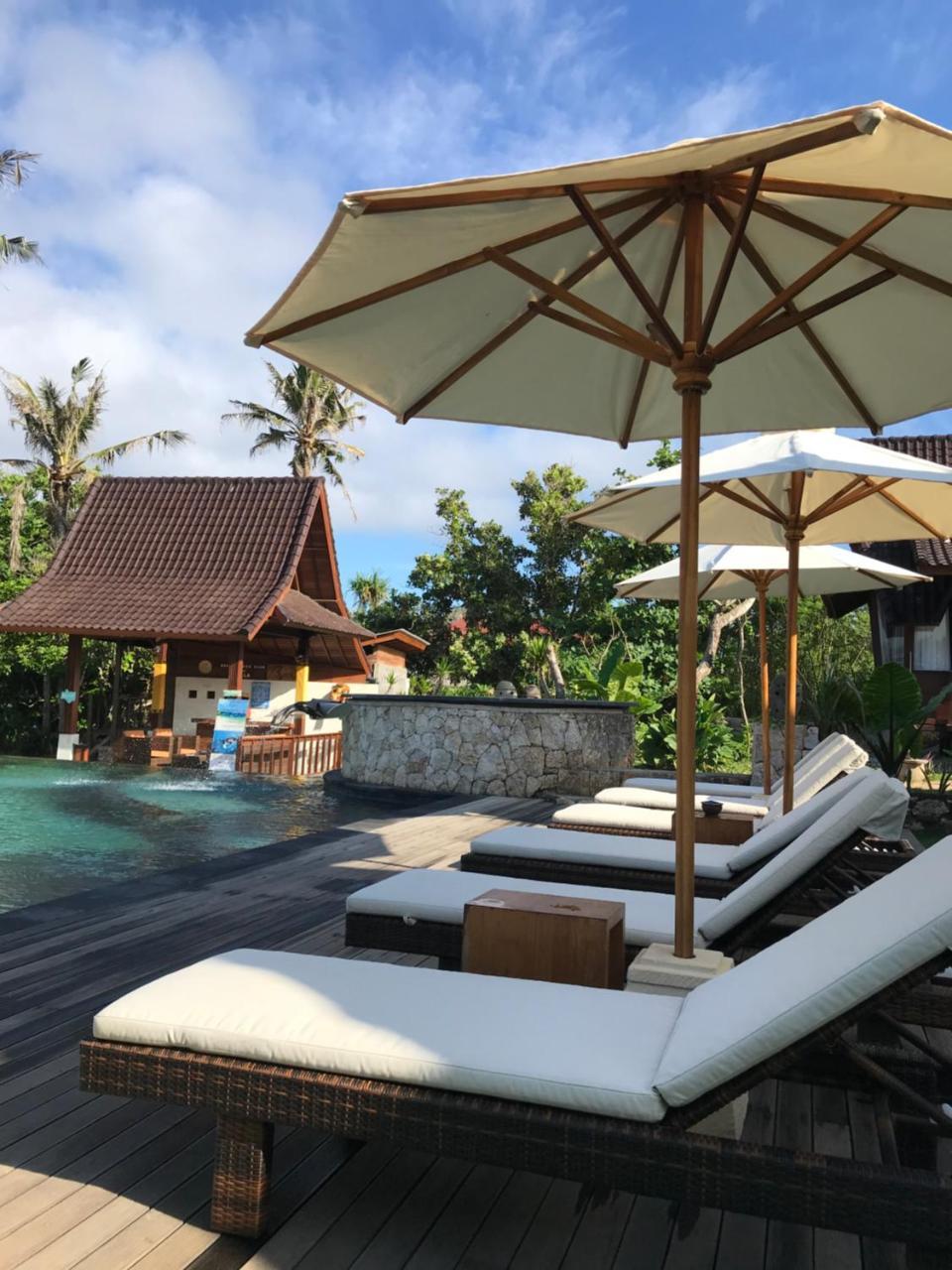 D'Byas Dream Beach Club And Villa Lembongan Eksteriør billede